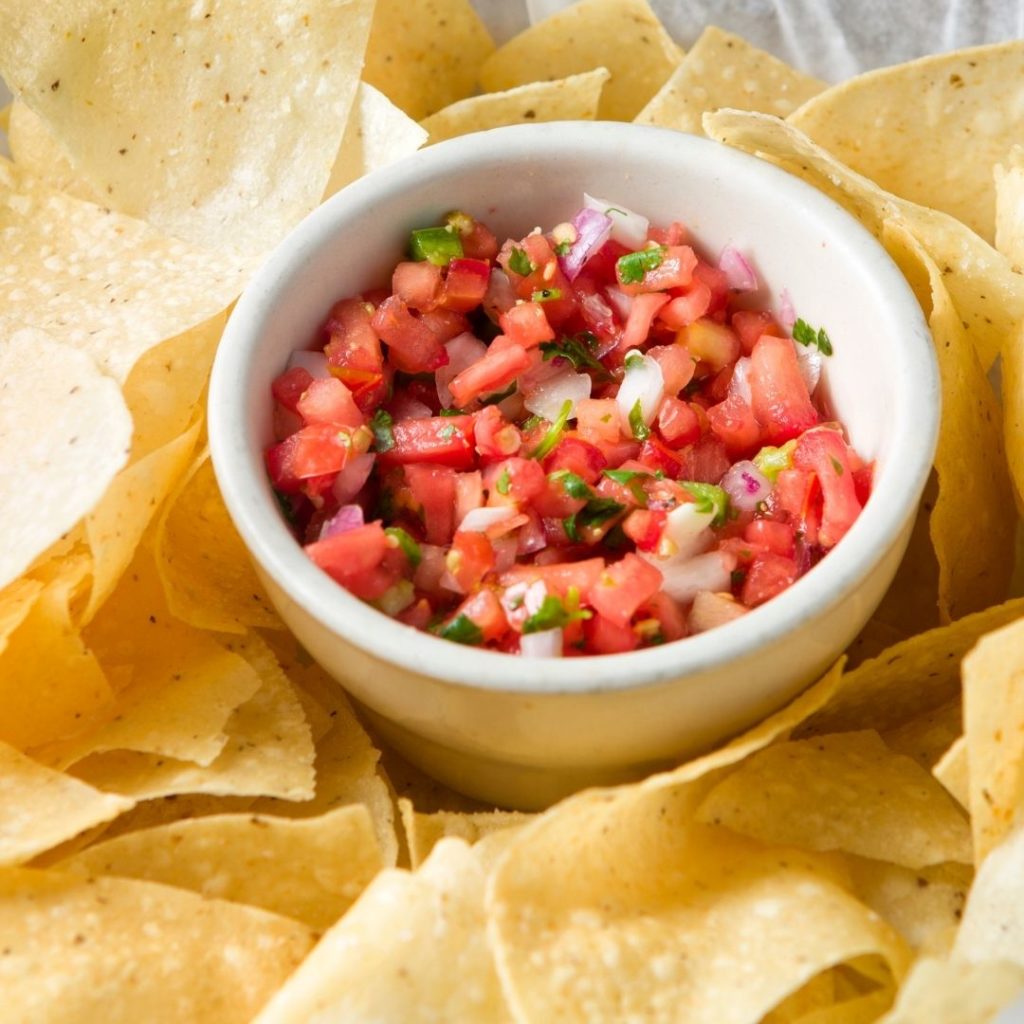 Chips and Salsa - Easy Vegan Meal Plan